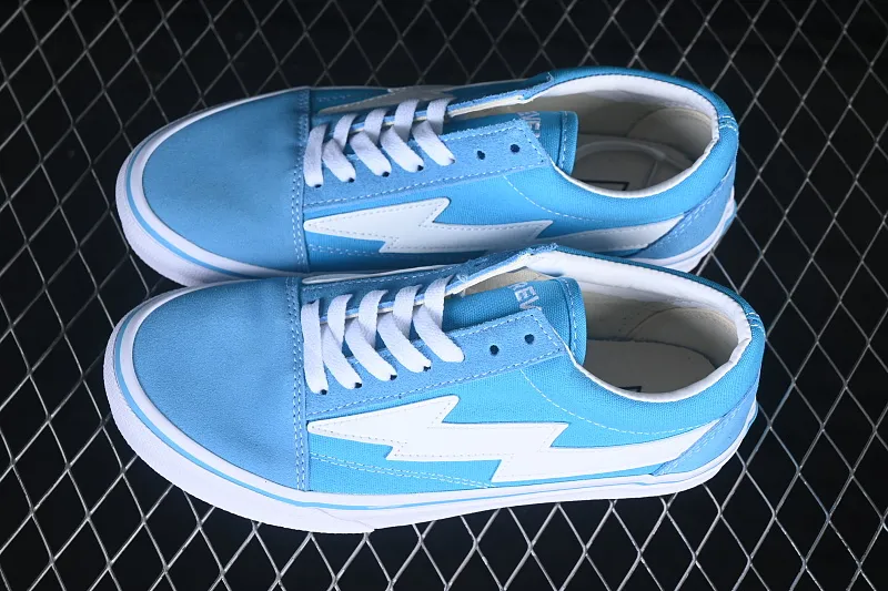 All categories Vans Vans series Vans Low Vans low-top Revenge x Storm Old Skool lightning joint low-top casual sneakers lake blue